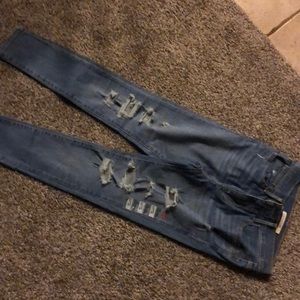 Levi 720 high rise super skinny jeans